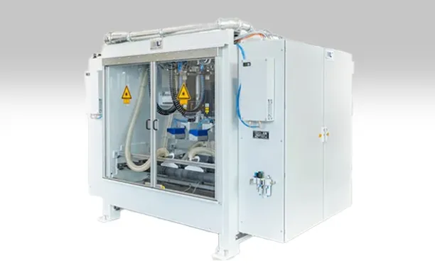 Industrial laser system combination 